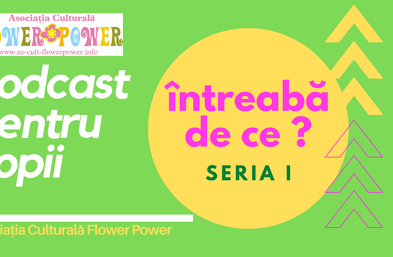 Podcasturi educative pentru copii-Asociația Flower Power