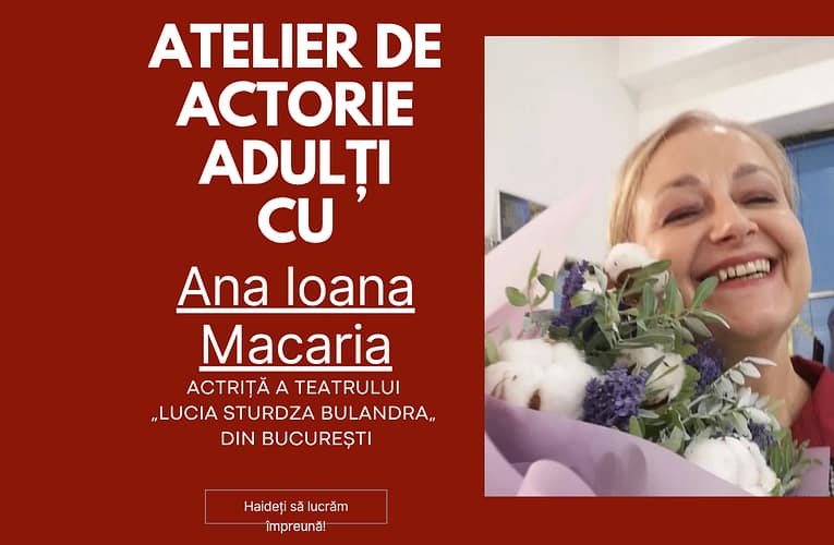 Atelier de teatru pentru adulți Flower Power in București
