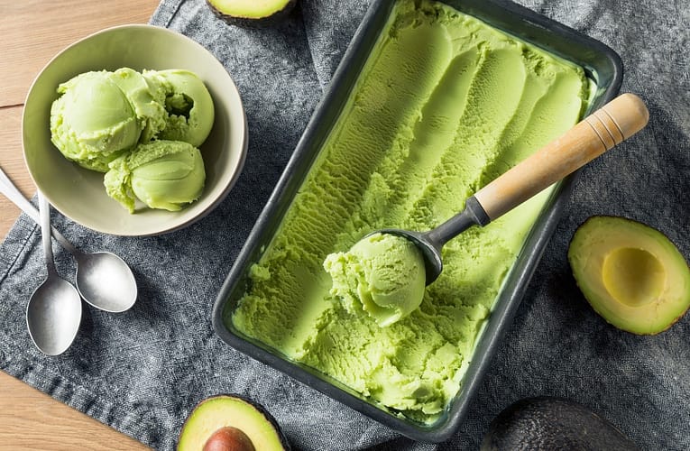 Înghețată de avocado