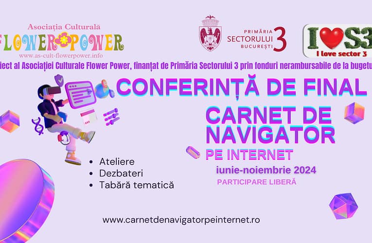 Proiectul Carnet de navigator pe internet se încheie